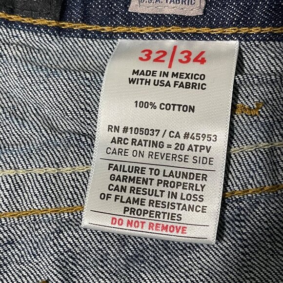 ARIAT Men's Flame Resistant M4 Low Rise Boot Cut Jean, Style 10012555, 32x34 New - Picture 11 of 15